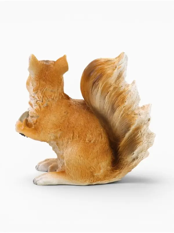 Садовая фигура из полистоуна &laquo;Белка с орехом&raquo;, 20&times;10&times;19 см