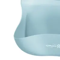 Посуда детская силиконовая, 7 предметов, голубой, Крошка Я