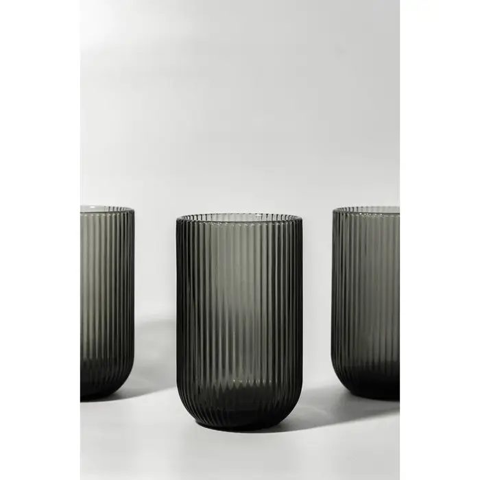 Набор стаканов SL Home &laquo;Модерн&raquo;, 400 мл, 8&times;13 см, 6 шт., стекло, зелёный