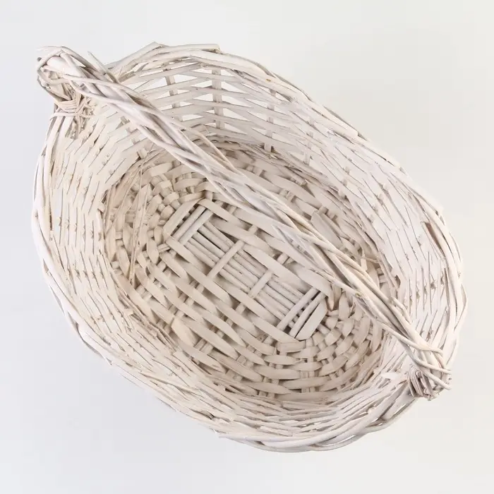 Набор корзин плетеных, 42x30x13/17/36 см, 35x26x10/15/32 см, 30x20x9/13/27 см, 3 шт, ива Набор корзин плетеных, 42x30x13/17/36 см, 35x26x10/15/32 см, 30x20x9/13/27 см, 3 шт, ива