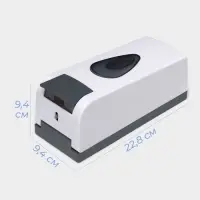 Диспенсер для жидкого мыла SAVANNA, механический, 600 мл, белый