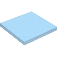 Бумага для заметок с клеевым краем  51x51мм 100 л пастельный синий