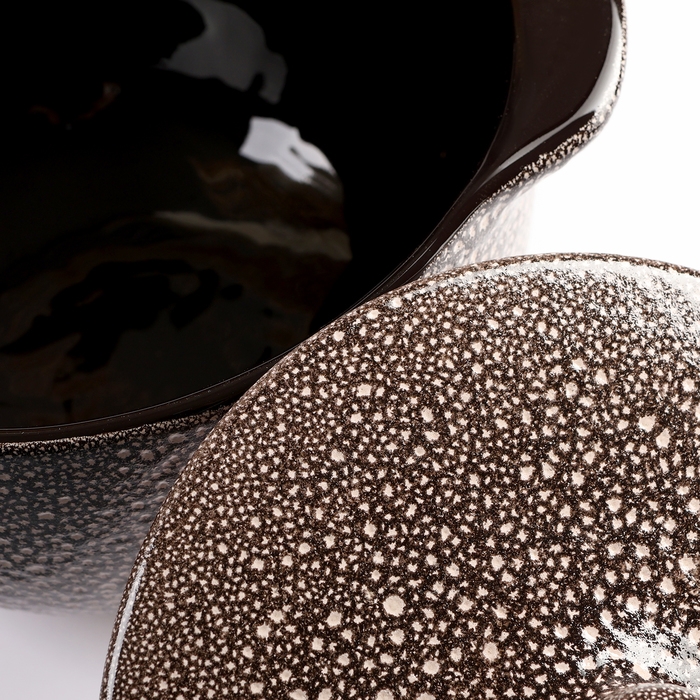 Пельменница «Борисовская», 2 л, 19×12 см, мрамор, коричневая Пельменница «Борисовская», 2 л, 19×12 см, мрамор, коричневая