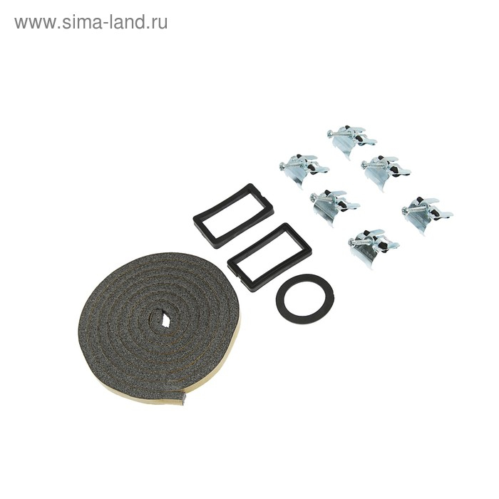 Мойка кухонная  Мойка кухонная "Владикс", врезная, с сифоном, 57х45 см, левая, нержавеющая сталь 0.6 мм