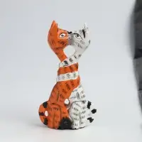 Фигура интерьерная &laquo;Целующиеся коты&raquo;, 13&times;3.5&times;7 см, дерево