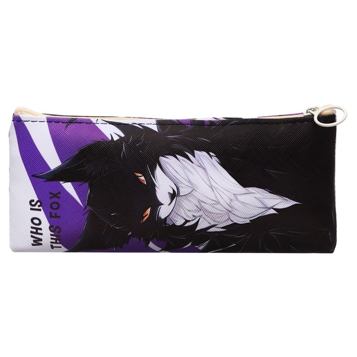 Пенал мягкий 1 отделение, 100 х 200 мм, плоский, MESHU Пенал мягкий 1 отделение, 100 х 200 мм, плоский, MESHU "Stranger", искусственная кожа