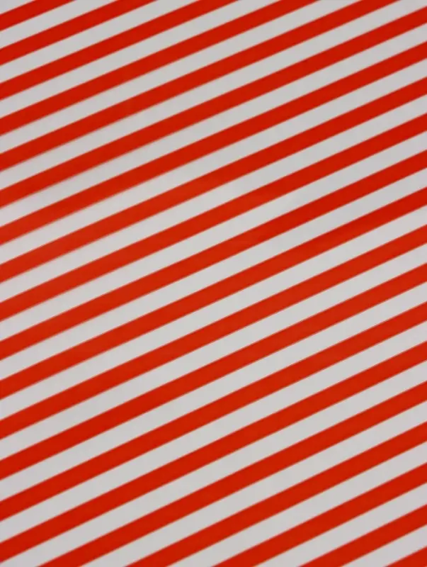 Пленка прозрачная с рисунком «Диагональ» Красный 0.7×8.2±5%м