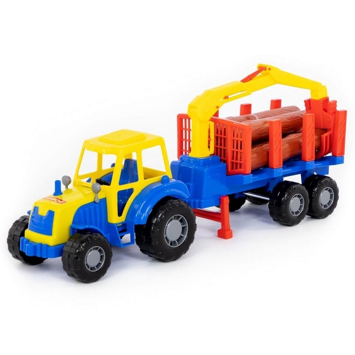 Трактор с полуприцепом-лесовозом «Мастер» Трактор с полуприцепом-лесовозом «Мастер»