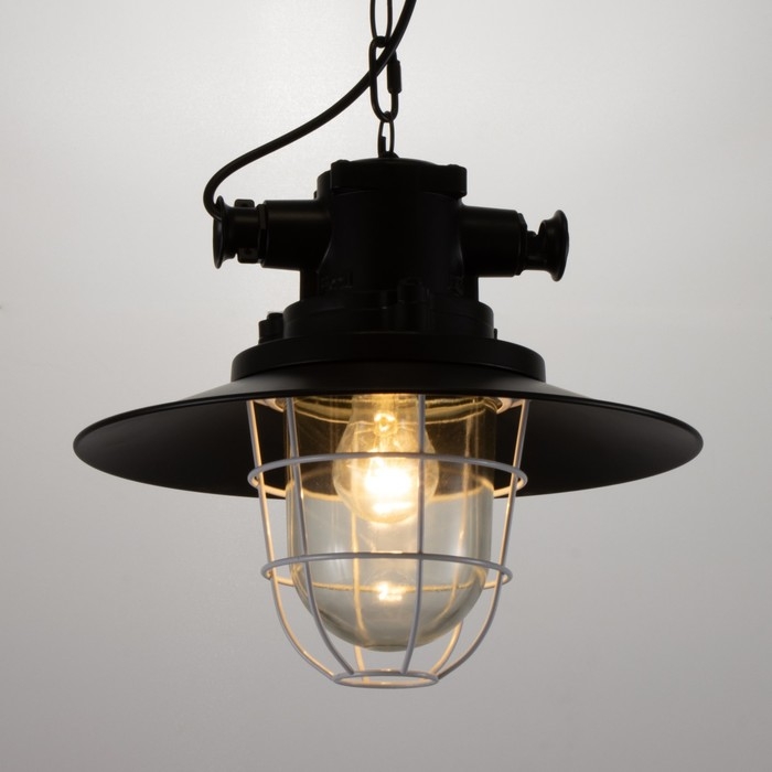 Подвес BayerLux Подвес BayerLux "Хаус" Е27 черный 35х35х35-85см