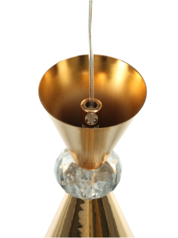 Светильник «Рианна» 1х40Вт Е27 золото 15х15х30+100см Светильник «Рианна» 1х40Вт Е27 золото 15х15х30+100см