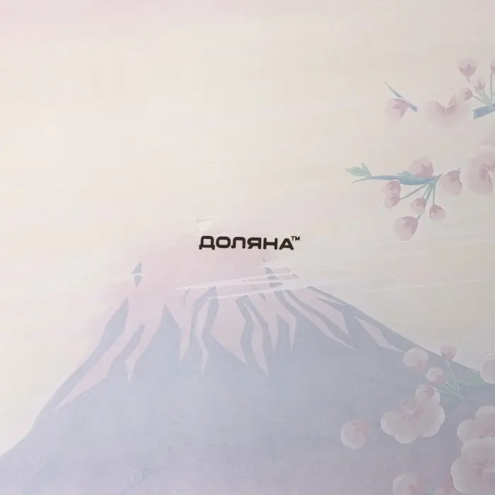 Набор для суши из стекла Доляна &laquo;Фудзияма&raquo;, 3 предмета: соусники 8&times;2 см, 8&times;6 см, подставка 25&times;15&times;2 см