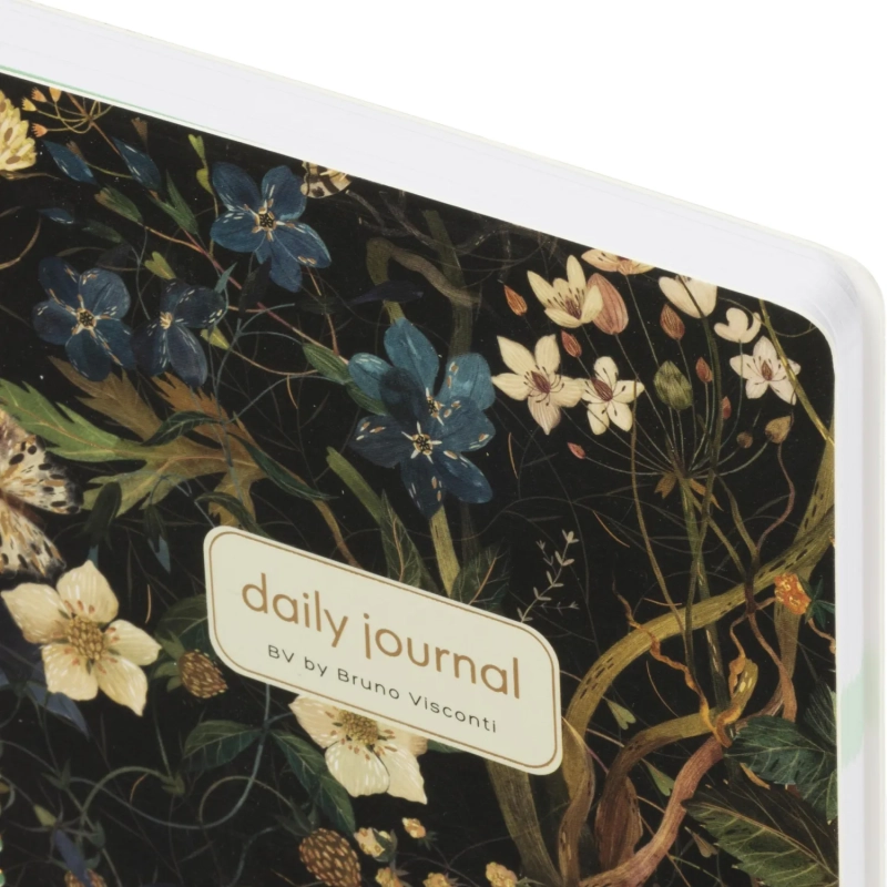 Ежедневник недатированный CUTE DIARY А5,BV,136,лес.яг,зол.греб,3-701/12