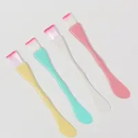 Кисть для масок, двусторонняя, с лопаткой, 15.5 (&plusmn;1) см, МИКС