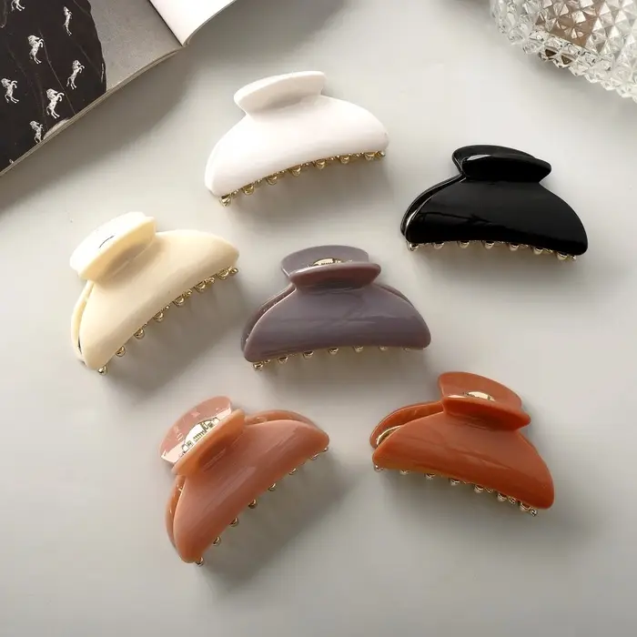 Крабик для волос &laquo;София&raquo;, классика, 7 см, МИКС