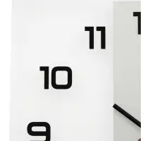 Часы настенные интерьерные &laquo;Полоса&raquo;, бесшумные, плавный ход, 35&times;35 см, стекло, от батарейки 1&times;АА