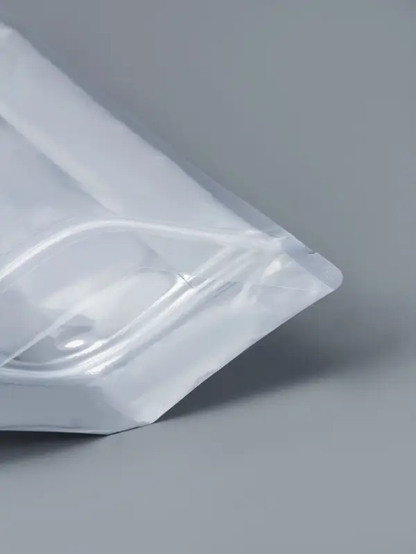 Пакет дой пак с окном, металлизированный, с дном, 14&times;24 см, 200 мкм