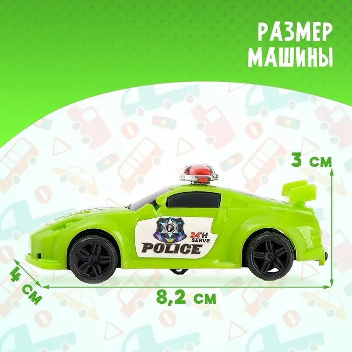 Машина «Дорожный патруль», МИКС Машина «Дорожный патруль», МИКС