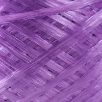 Пряжа &laquo;Для вязания мочалок&raquo;, 100% полипропилен 400 м/100&plusmn;10 г, в форме клубка, (баклажан)