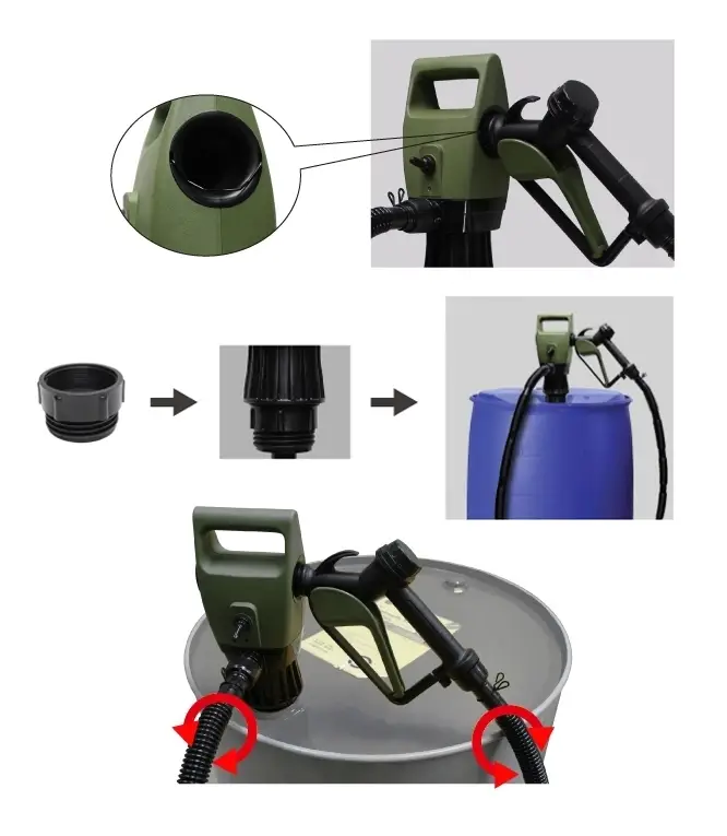 Электронасос для перекачки из бочек (12V/220V) SMART SP3000EP