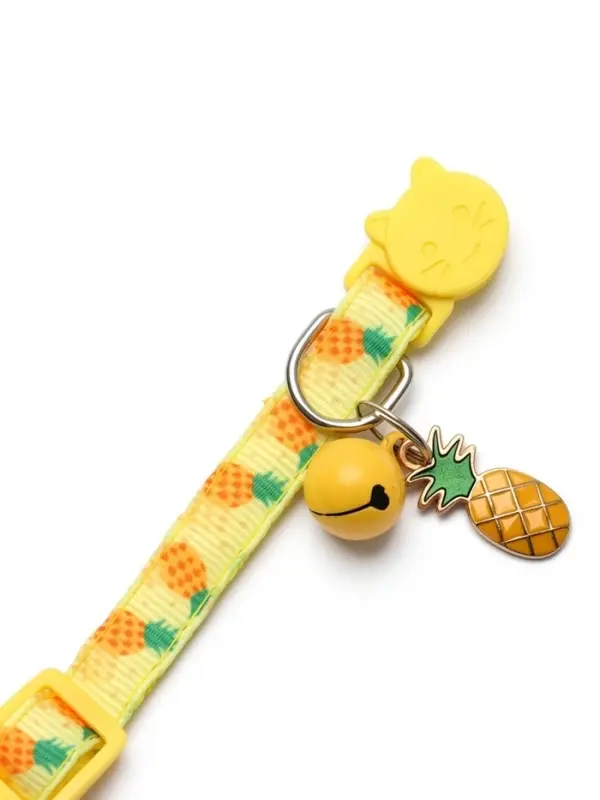 Набор ошейников для кошек &laquo;Пижон. Фрукты&raquo;, 19-32&times;1 см, 4 шт.