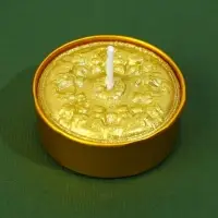 Свеча чайная &laquo;Новогодняя&raquo;, d = 4 см, МИКС