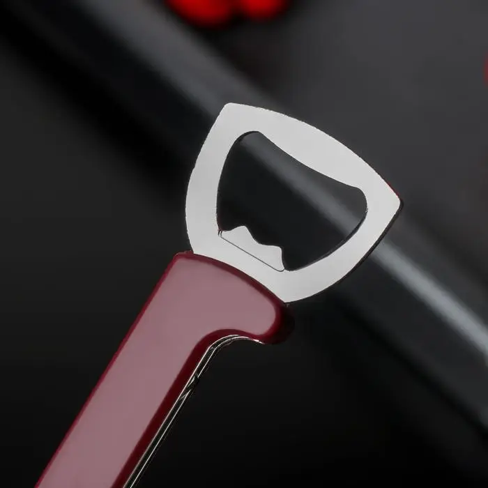 Открывашка универсальная Доляна «Цветная», 13 см, цвет МИКС