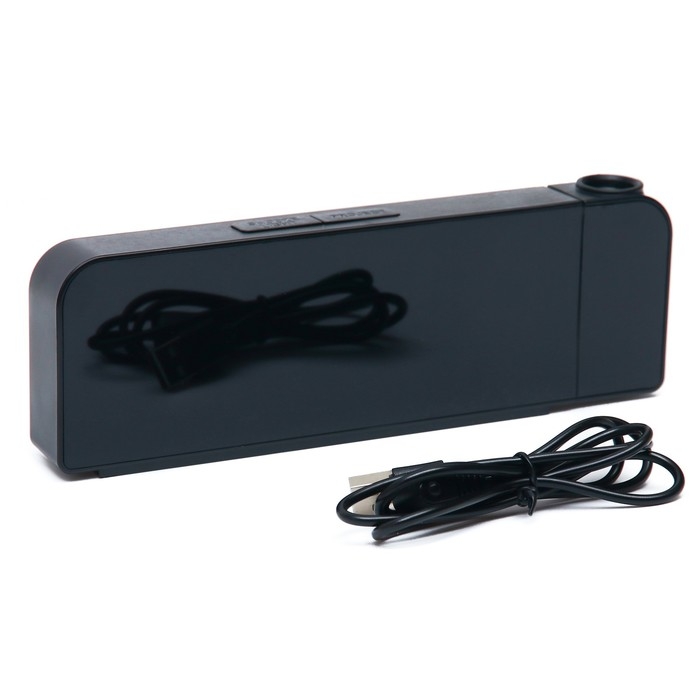 Часы - будильник электронные настольные с проекцией на потолок, термометром, календарем, USB Часы - будильник электронные настольные с проекцией на потолок, термометром, календарем, USB