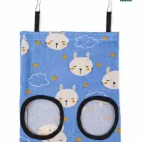 Сенник - кормушка для грызунов, подвесной, 29 х 25 см, синий