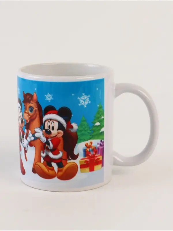 Кружка новогодняя сублимация «Символ года 2026. Лошадь» 320 мл, Микки Маус Кружка новогодняя сублимация «Символ года 2026. Лошадь» 320 мл, Микки Маус