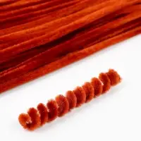 Синельная проволока, набор 100 шт, коричневая, 30 см