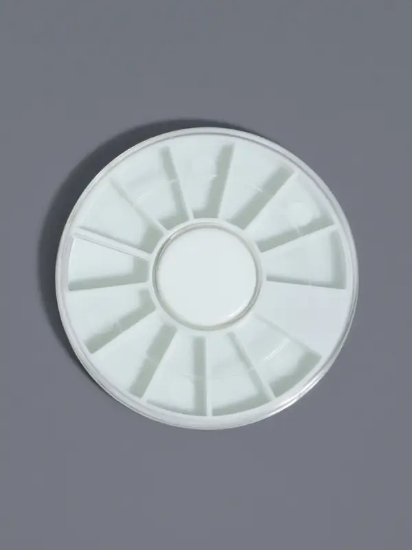 Органайзер для хранения мелочей «Карусель», 12 ячеек, d=6×0.8 см, прозрачный