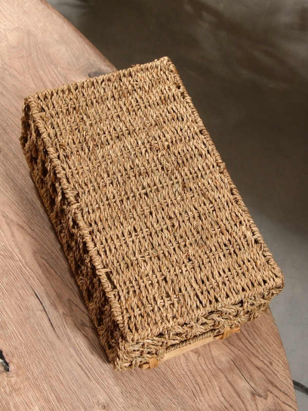 Корзина плетеная 36х20х15 см, сиграсс