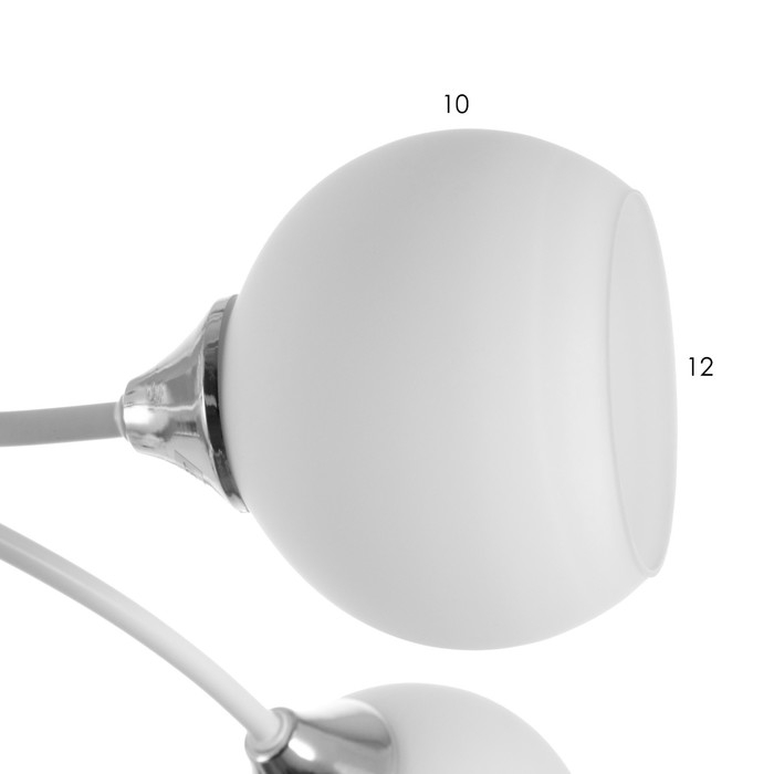 Люстра ГАЛЛОП Люстра ГАЛЛОП "Рассвет" 6х60Вт Е27 белый