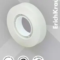 Клейкая лента ErichKrause Invisible, 18 мм &times; 20 м, прозрачная, с матовой поверхностью