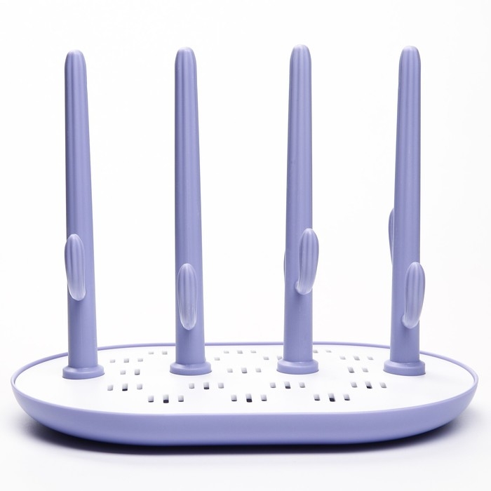 Сушилка для детских бутылочек, цвет фиолетовый Сушилка для детских бутылочек, цвет фиолетовый