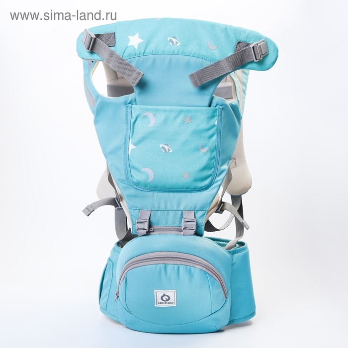 Рюкзак-кенгуру, хипсит для малыша «Звезды», от 3 до 20 кг., цвет голубой Рюкзак-кенгуру, хипсит для малыша «Звезды», от 3 до 20 кг., цвет голубой
