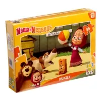 Пазл 35 эл. "Маша и Медведь. Лесные истории" 91477