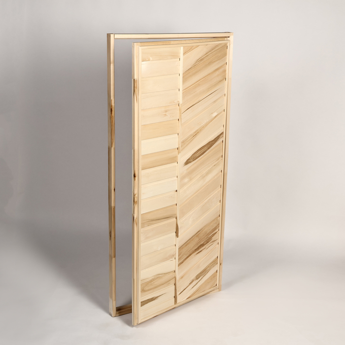 Дверь для бани глухая, сорт Дверь для бани глухая, сорт "С" 170х80 см.