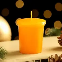 Свеча ароматическая &laquo;Волшебства в Новом году&raquo;, апельсин, 4&times;6 см, в коробке