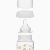 Бутылочка для кормления M&B, ШГ &Oslash;50 мм, +0мес., 120 мл.