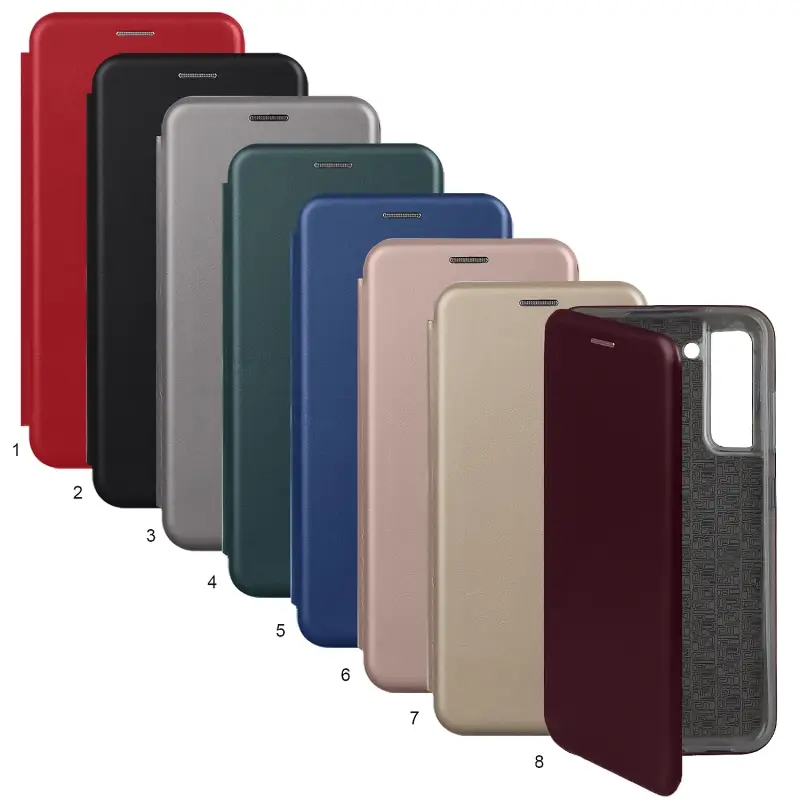 Чехол-книжка Samsung S21 FE цвета в ассортименте