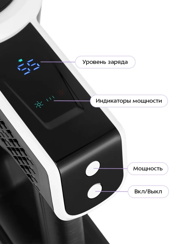 Вертикальный пылесос для дома КТ-5393 - 250 Вт Вертикальный пылесос для дома КТ-5393 - 250 Вт