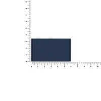 Лейбл из ПВХ Dzeta, M, темно-синий