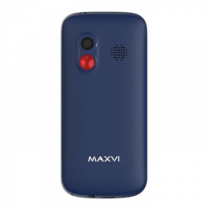 Сотовый телефон Maxvi B100ds, 1.77 Сотовый телефон Maxvi B100ds, 1.77",1.3Мп, microSD, 2sim, FM,SOS, док.станция,1000мАч,синий