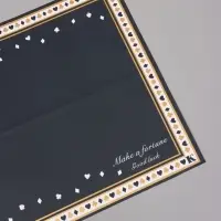 Пленка для цветов, "Удача", тёмно-синий, 57х57 см