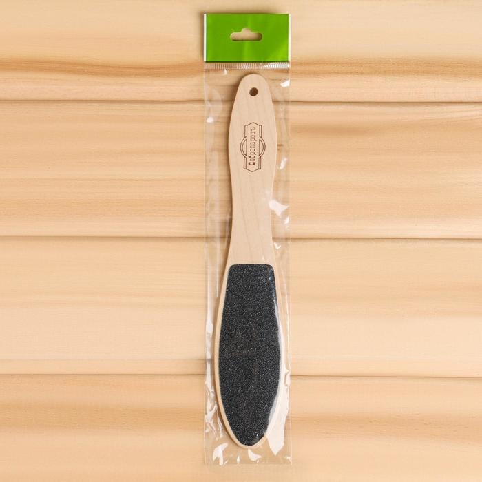 Пилка для ног банная абразивная (150/80), алтайская берёза, 23,4х4,3х0,4 см Пилка для ног банная абразивная (150/80), алтайская берёза, 23,4х4,3х0,4 см
