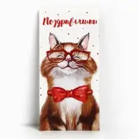 Конверт для денег "Поздравляшки" 16,5 х 8 см