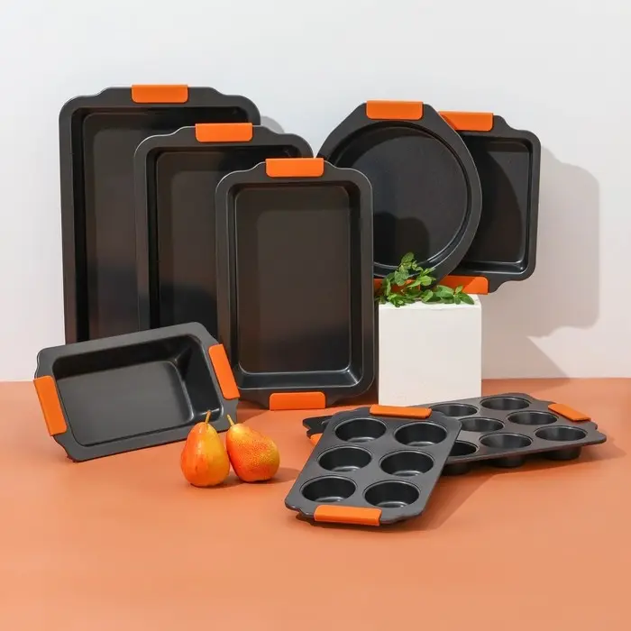 Противень для выпечки Magistro French Bakery, 41.5&times;26.5&times;5 см, антипригарное покрытие