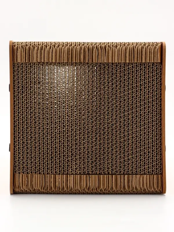 Домик - когтеточка &laquo;Пижон. КотТедж&raquo;, 48&times;24&times;24 см, с кошачьей мятой, гофрокартон, дерево