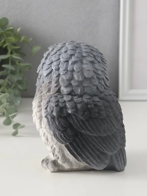 Фигурка (гипс) Совушка, 14х10,5х10,5 см Фигурка (гипс) Совушка, 14х10,5х10,5 см